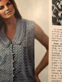 1966 | Modes et Travaux - N° 787- 48e Année JUILLET 1965 - met borduur-, brei- en haakpatronen | 17 modéles TRICOTÉS et CROCHETÉS