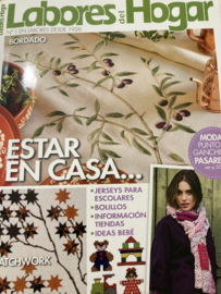 Tijdschriften | Borduren | Spanje | Labores del Hogar num. 591 (Herfstnummer: patchwork, borduren, haken, borduurpatroon paddenstoelen