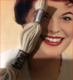 CREME, BEIGE, WIT, LINNEN en IVOOR | DMC Borduurwol Colbert - tapijtwol - Gobelin