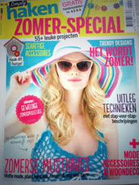 Tijdschriften | Haken | Simply haken: ZOMER-SPECIAL: 55+ Leuke haakprojecten 01/2014