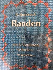 VERKOCHT | Boeken | Borduren | Randen om te borduren, te breien, te weven - B. Borssuck - 1977