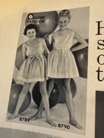 Madeleine: mode en patronenblad van Margriet | 1964, nr. 06 juni - gratis radarblad - 92 knippatronen : zomerkleding - dames jongens en kinderen