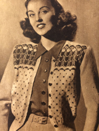 VERKOCHT | Tijdschriften | Breien | Knitwell Breiboek - voorjaar 1947