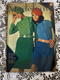 Madeleine: mode en patronenblad van Margriet | 1967, nr. 01 januari - gratis radarblad
