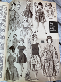 1960 | Marion naaipatronen maandblad | nr. 149 - december 1960 - met radarblad | jurken en veel kinderkleding