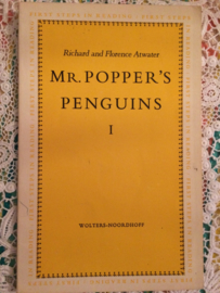 Mr. Popper's Penguins Wolters Noordhoff 1968 - Vintage / Brocante Lesboekje Engels