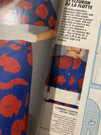 1984 | Modes Traveau Magazine - N° 1001 - AVRIL - Marine look, haken & breien (extra dik nummer)