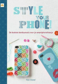 Boeken | Borduren | Style your phone: de leukste borduursels voor je smartphonehoesje