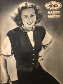 VERKOCHT | Tijdschriften | Haken en Breien | 1950 - Libelle's HAKEN en BREIEN - maart 1950 no 3 (PASEN)