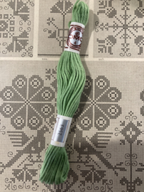 2563 HELDER GROEN katoenen DMC borduurgaren Retors A Broder no 4 - 10 meter