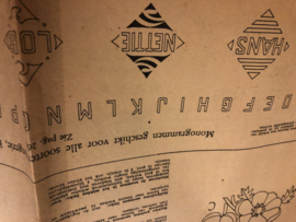 VERKOCHT | Ariadne: maandblad voor handwerken | 1953 nr. 81 maart  - ALLEEN WERKBLAD - MATELASSÉWERK