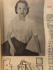 VERKOCHT | Tijdschriften | De Haardvriend - nr. 826 - 19e jaargang 20 juli 1952 : De vrouw in het harnas - Helene Roland