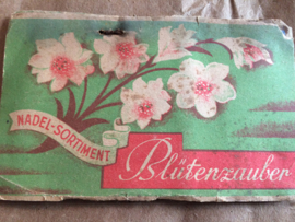 Naaldenmapje "Nadel-sortiment" Blütenzauber" | Ellipsor Nadeln | F.R. Hanebeck 1915-1925 of 1889