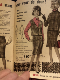 1963 | Marion naaipatronen maandblad | nr. 183, oktober 1963 (met radarblad - winterjassen - tienerkleding - kinderkleding)