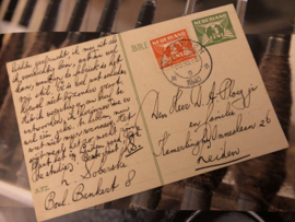Briefkaarten | Vooroorlogse briefwisseling tussen L. Soberske en D.A. Ploeg jr. 20-11-1940