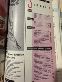 1964 | Modes et Travaux - N° 761 - 46e Année MAY - met borduurpatronenblad en stripverhalen bijlage