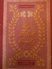 VERKOCHT | Boeken | Borduren | Bibliothèque DMC | Le Filet brodé  - doorstopwerk - 1908 (ZELDZAAM)