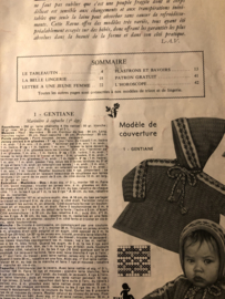 .. Tijdschriften | Breien | Tricotez Madame - Maman's Layette Spécial no 35 1959 - ZEER ZELDZAAM