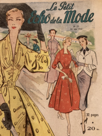 Tijdschriften | Le Petit Echo de la Mode Hebdomaire | no. 25 22 June 1952