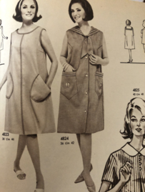 1965 | Marion naaipatronen maandblad | nr. 201 - maart 1965  (met radarblad - jurkjes, mantelpakjes