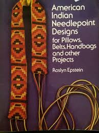 Boeken | Borduren | American Indian Needlepoint Designs for pillows, belts, handbags and other projects - Roslyn Epstein