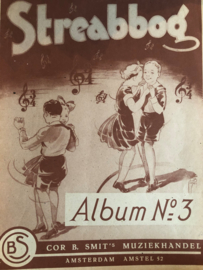 VERKOCHT | 1880 | Muziek | Bladmuziek Streabbog Album no. 3 | Cor B. Smit's muziekhandel Amsterdam | Jean Louis Gobbaerts