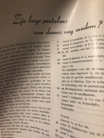 1954 | Tijdschrift | Dameswereld - No. 01 - 17e jaargang - 12-01-1954 - Fluweel special