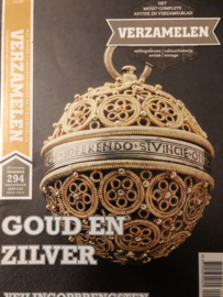 2012/2013 | Tijdschriften | Verzamelen | 28ste jaargang nr. 294 december/januari 2013 - goud en zilver -  Staphorster bijbeltjes - zilveren toiletgerei - puddingvormen - hoorspellen