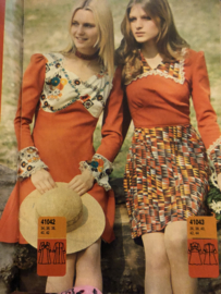1974 | Marion naaipatronen maandblad | nr. 316 oktober 1974 - met radarblad - winterjassen, tweed, herfstkleding