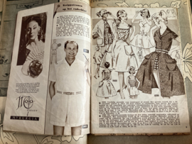 1959 | Marion naaipatronen maandblad | nr. 130 mei 1959 (rokken, blouse, jurken, ski-kinderkleding)