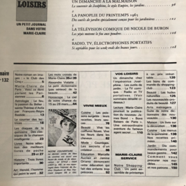 VERKOCHT | 1965 | Marie Claire - 15 Mars 1965 no. 132 | Le Style Fair Lady - Audrey Hepburn