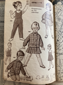 1961 | Marion naaipatronen maandblad | nr. 161  december 1961  met radarblad (dames pyama's, kinderkleding)
