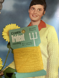 Stopwol | Geel-oker | TRIDENT COATS | Mending | Stopgaren - Maasgaren - 15 meter