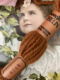 BRUIN - Scheepjes borduurwol, tapisserie/gobelin of punch needle wol - kleurnummer 8768 (roestbruin)