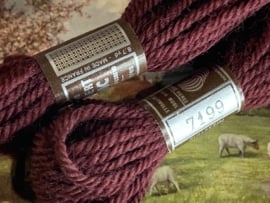 * 7199 PAARS AUBERGINE DONKER serie Colbert DMC Laine pour tapisserie Colbert DMC Laine pour tapisserie