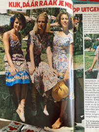 VERKOCHT | 1977 | Marion naaipatronen maandblad | nr. 07 juli 1977 - met radarblad (zomerkleding)