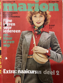 1976 | Marion naaipatronen maandblad | nr. 340 oktober 1976 - met radarblad
