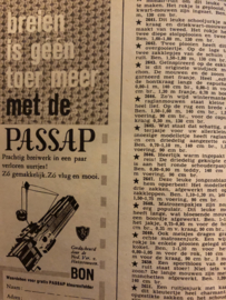 1963 | Advertentie Passap breimachine