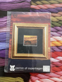 Borduren | Borduurpakket | Permin of Copenhagen 14-1126 Paarden