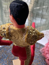 VERKOCHT | Spanje | Poppen | Klederdracht | Twee prachtige Spaanse temperamentvolle flamenco poppen Diego en Isabella 'Marin chichlana dolls'