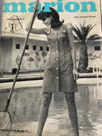 1967 | Marion naaipatronen maandblad | nr. 227  1967 - zomerjurkjes, badjassen vrouwen en kinderen, strandkleding