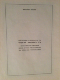 1940-'45 | Boeken | Kruissteken | Oud-Hollandsche Spreuken met Prentjes in kruissteek "Vryheyt Blyheyt  - H. Hupkes-Baukema | ca. 1940-45 - P;d Dutch CrossStitch patterns