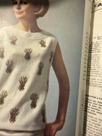 1964 | Modes et Travaux - N° 761 - 46e Année MAY - met borduurpatronenblad en stripverhalen bijlage