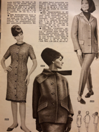 1965 | Marion naaipatronen maandblad | nr. 208 oktober 1965 met radarblad - mantelpakjes, positiejurk, poppenspecial