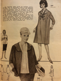 1963 | Marion naaipatronen maandblad | nr. 183, oktober 1963 (met radarblad - winterjassen - tienerkleding - kinderkleding)