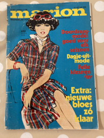1976 | Marion naaipatronen maandblad | nr. 337 juli 1976 - met radarblad (bloes)