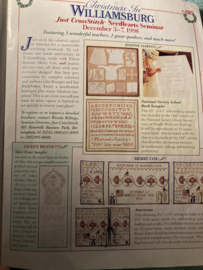 VERKOCHT | Tijdschriften | Borduren | Samper & Antique Needlework Quarterly Vol 13 - For Stichers Who Love Fine Needlework - Merklappen - Historie