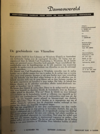 Fournituren | Geschiedenis van vliezeline - zoals verteld in 1953