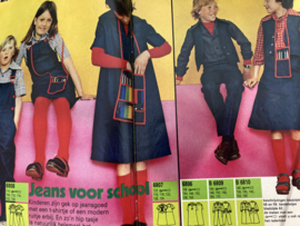 1976 | Marion naaipatronen maandblad | nr. 339 augustus 1976 - met radarblad (jurken, veel kinderkleding)
