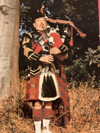 Briefkaarten | Schotland | The paper major with the Royal Highland Fusiliers